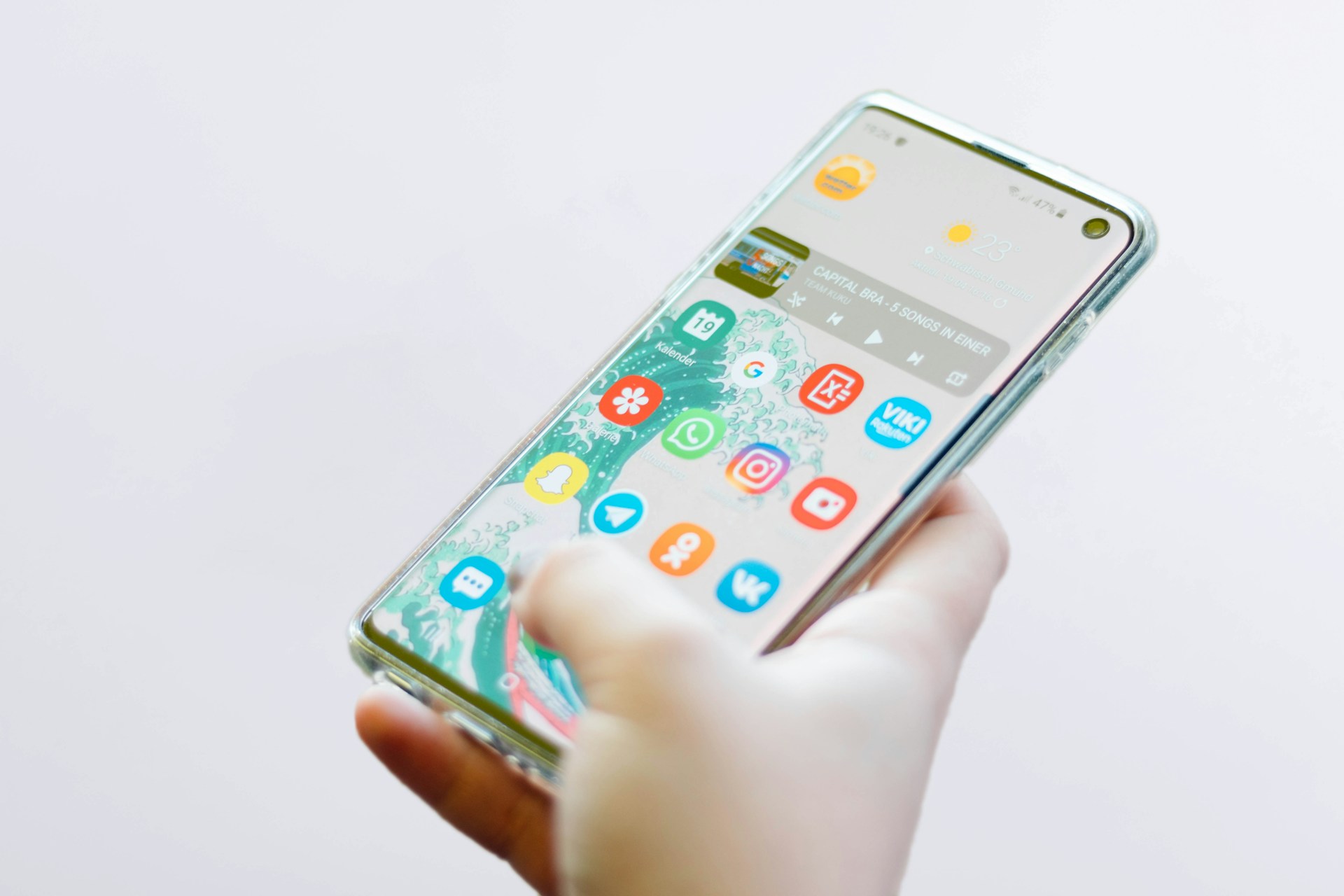 Samsung Green Line on the Screen